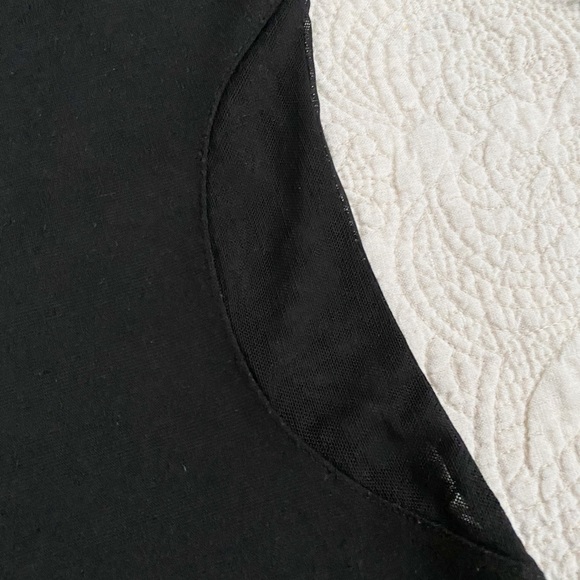 Sheer Sleeved Mini Dress - Picture 4 of 4